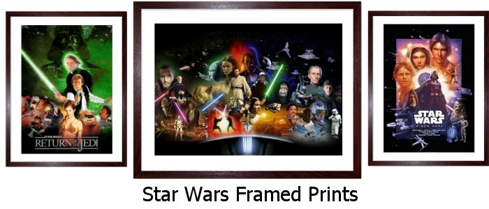 Star Wars Framed Prints